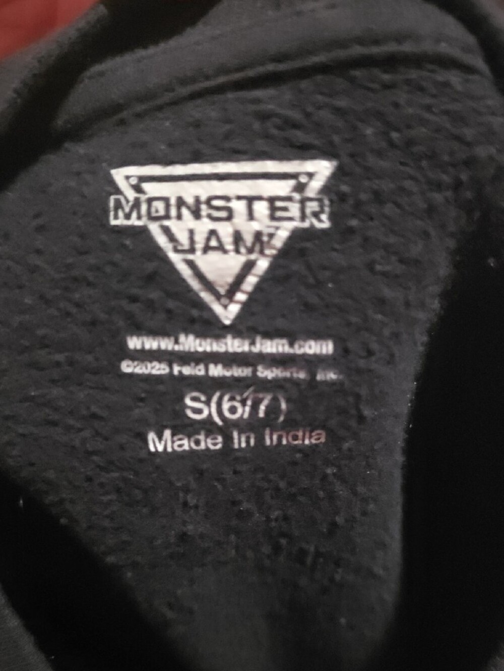 Monster Jam Christmas Sweater Size 6/7 - Picture 2 of 2